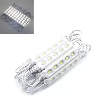 

20PCS SMD5630 Pure White 100 LED Module Strip Light Waterproof Signage Store Front Rigid Lamp DC12V