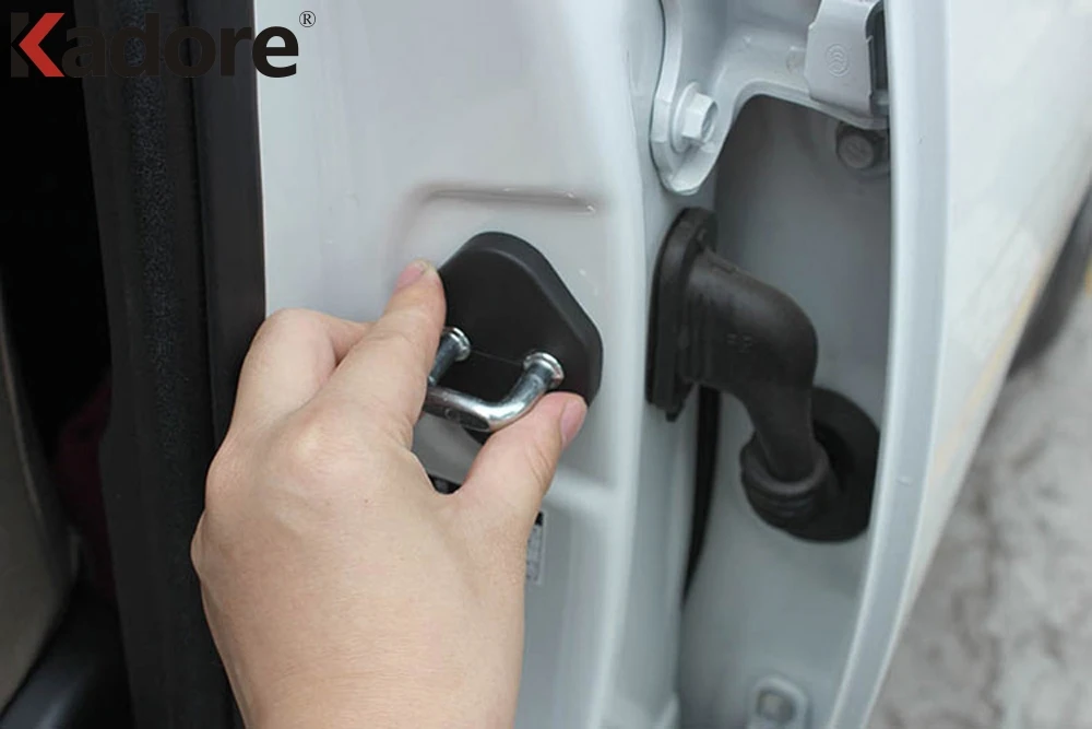 Для Toyota Camry 2012 2013 защита для дверного замка пряжка крышка отделка дверные замки крышки 4 шт стикер автомобиля