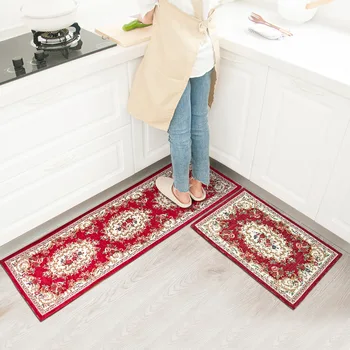 

Kitchen Rug or Mats Kitchen Runner Anti-slip Modern Area Rugs Living Room Balcony Bathroom Carpet Set Doormat Bath Mat