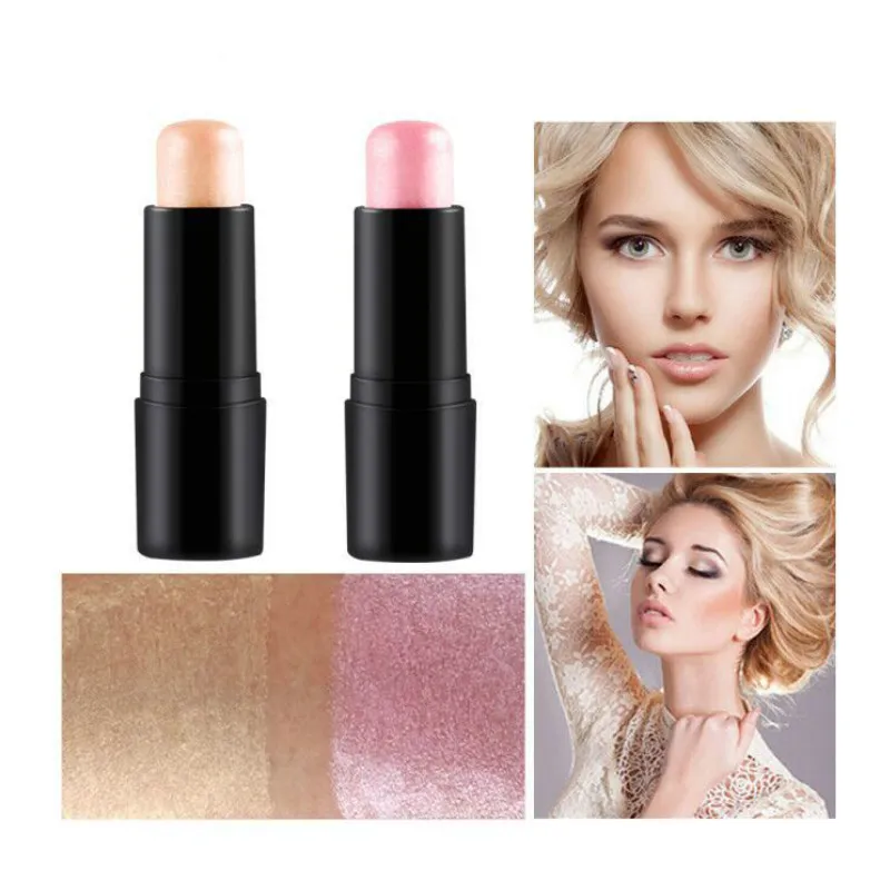 1pcs Pro Contour Stick Makeup Creamy Highlighter  Sticker Bronzer Create For Face Make up Concealer Full Cover Brighten