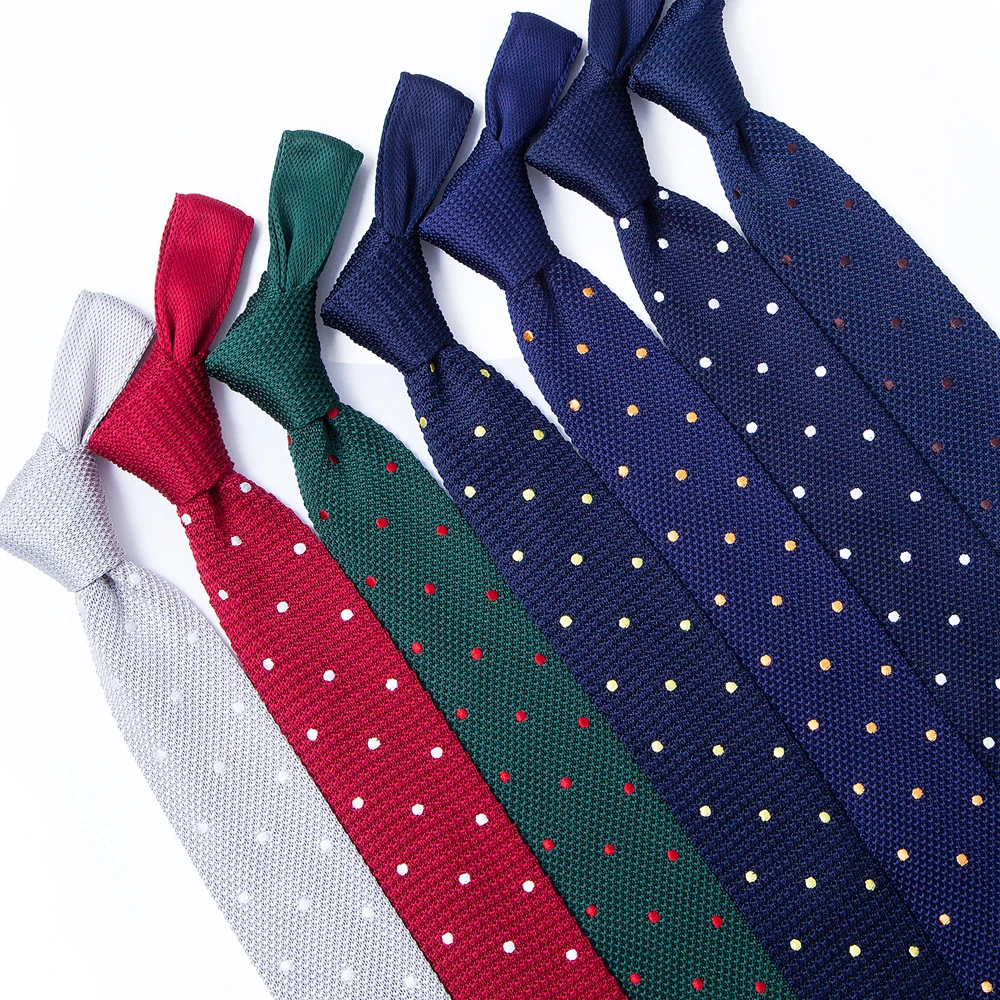 Sastre Smith-Corbata de bordada de 6cm para hombre, corbatas de Punto Lisas, traje sólido, tejido delgado, _ - AliExpress Mobile