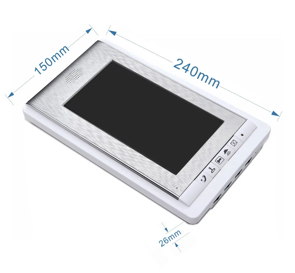 Проводной 7 &quotвидео домофон дверной звонок видеодомофон система входа + RFID код