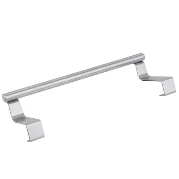 

23cm Stainless Steel Towel Bar Holder Over the Kitchen Cabinet Cupboard Door Hanging Rack Storage Holders Accessories