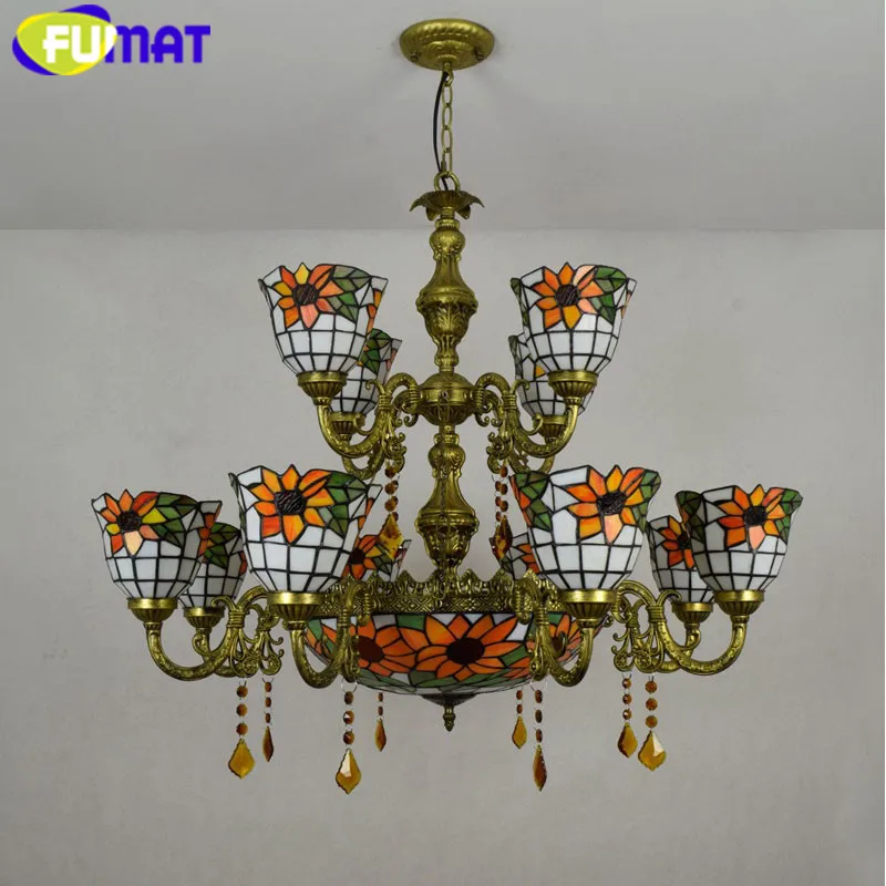 5 Tiffany Ceiling hanging lamps