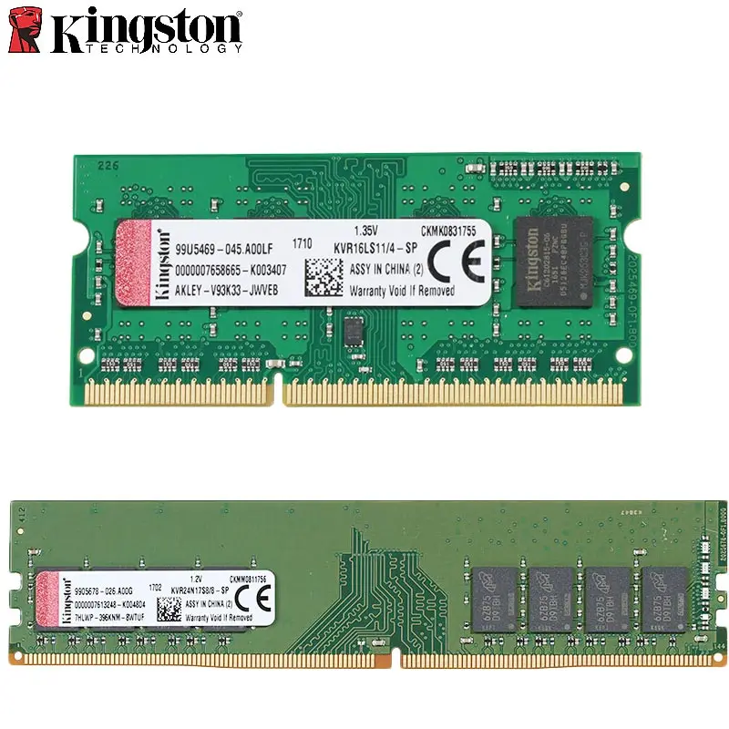 Kingston PC Память RAM Memoria для настольных ПК 2 Гб PC2 DDR2 4 ГБ DDR3 8 DDR4 16 2400 МГц 800 1600 2666