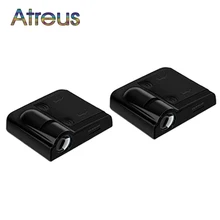 Atreus Car Door Welcome Light For Peugeot 206 307 407 208 Suzuki swift grand vitara Fiat 500 Acura Lada LED Logo Laser Projector