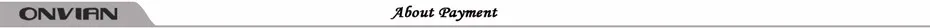 onvian about payment