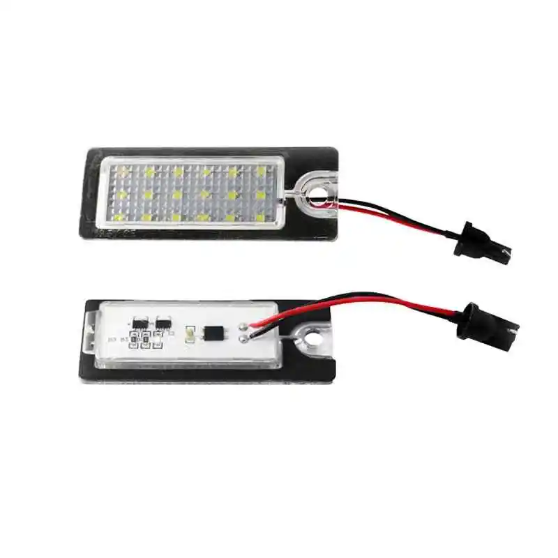 Hopstyling 2X 18SMD для Volvo V70 XC70 S60 S80 XC90 светодиодный светильник для номерного знака автомобильный Стайлинг светодиодный светильник для Volvo 12 В автозапчасти