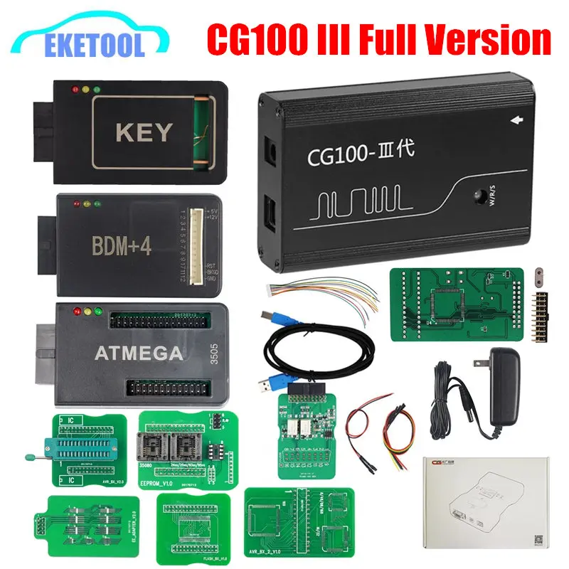 

CG100 PROG III Supports All Function of Renesas SRS Airbag Restore Reset Tool Works CAS3/3+/4/4+ Key Programming CG 100 III