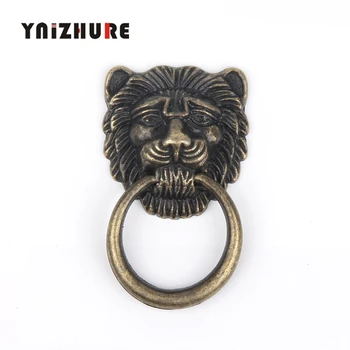 

10pcs/lot Chinese Character Antique Bronze Drop Pendant Knobs Pulls Wooden Box Drawer Dresser Knobs Handles for Furniture