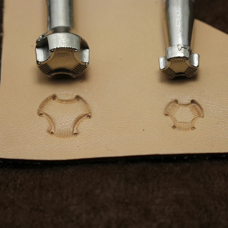 6 шт./компл. leather craft Рабочий печати инструмент Печатный штамп ремесло кожа инструменты для резьбы по дереву