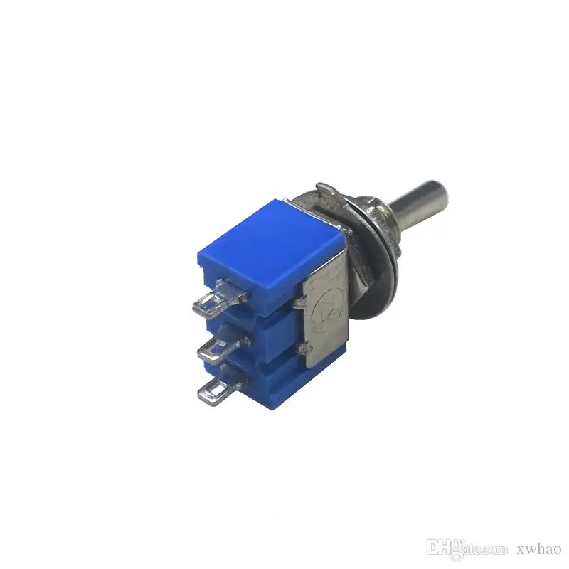 10 шт. OFF ON MTS 102 3 Pin 2 Position мини переключатель SPDT AC 125V/6A 250V/3A|spdt switch|spdt toggle switchspdt 10pcs |