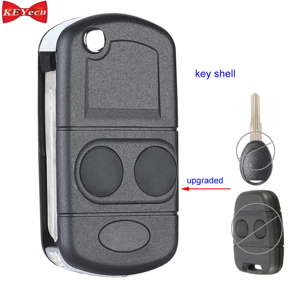 Keyecu For Land Rover Freelander 02 05 Discovery 1996 1999 Modified Remote Car Key Shell Case Fob 2 Button Buy At The Price Of 8 81 In Aliexpress Com Imall Com