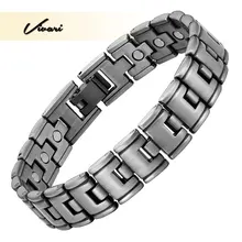 Vivari Классический ювелирный магнитный браслет для женщин, биобраслет, мужской браслет высшего качества, Энергетический Браслет для здоровья, подарок для влюбленных, для мужчин, Тал, здоровье