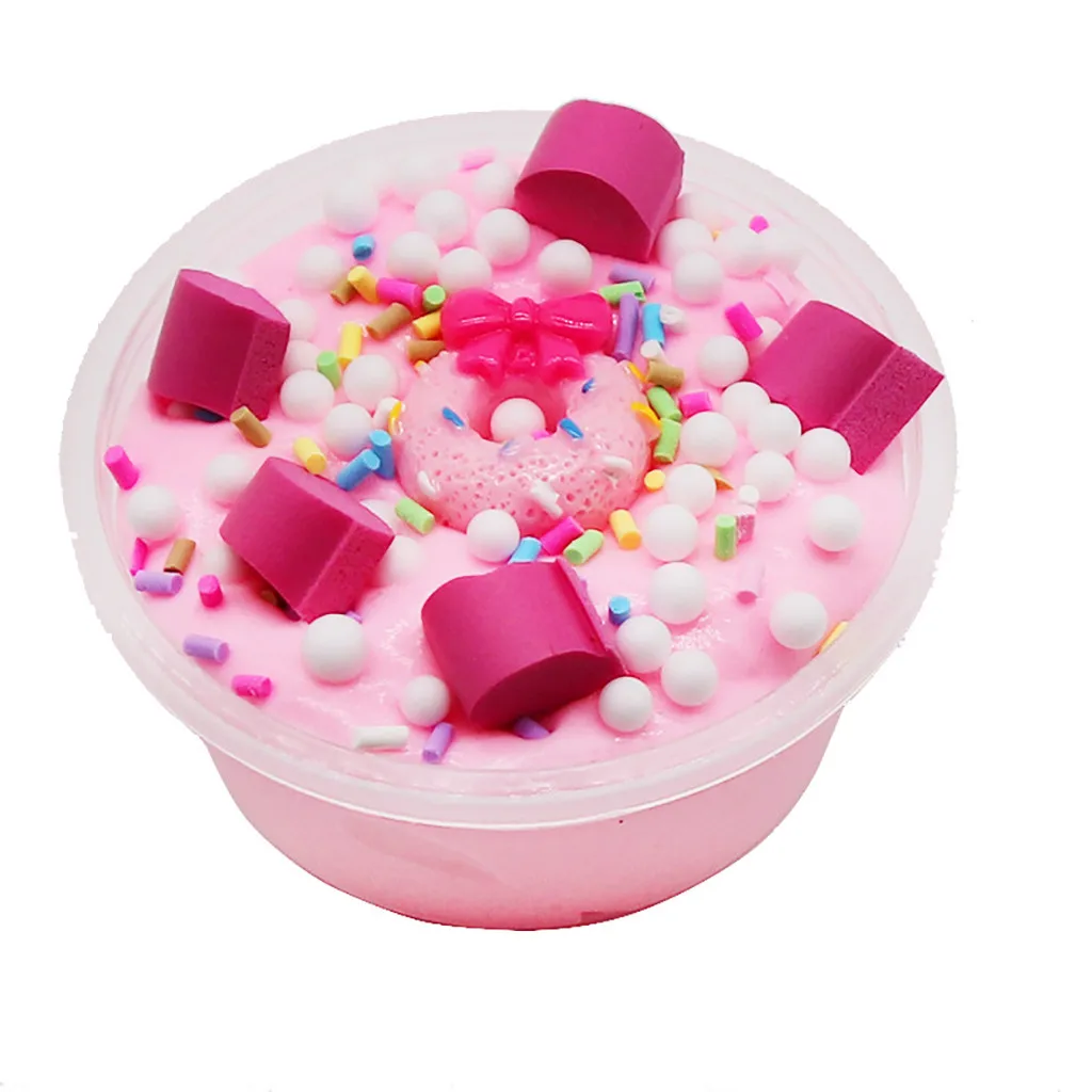 New Candy Donut Cotton Mud Decompression Puzzle Mud Toy 60ml Donut Cotton Mud Slim Butter Mud New slime Decompression Toy 2019 New Candy Donut Cotton Mud Decompression Puzzle Mud Toy 60ml Donut Cotton Mud Slim Butter Mud New slime Decompression Toy 2019