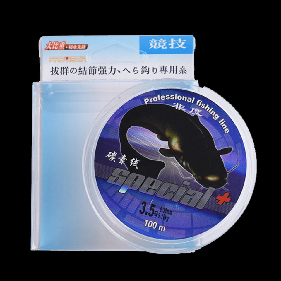 WALK FISH 100 м фирменная японская фторуглеродная рыболовная леска высшего класса 0 10 50