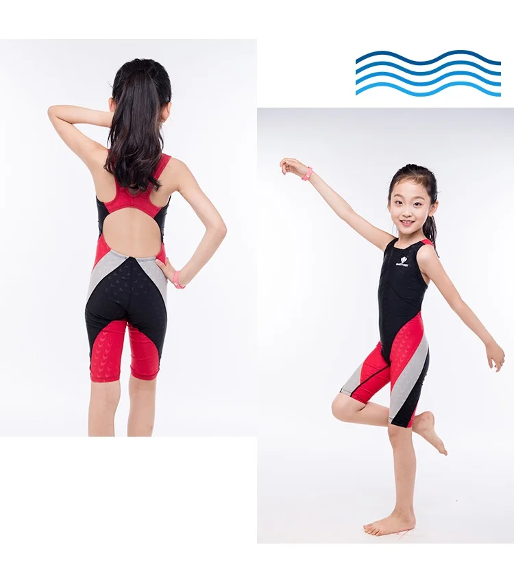 HXBY Профессиональный соревновательный детский купальник для девочек, женский купальник, Женский цельный купальный костюм, женские купальники, купальный костюм