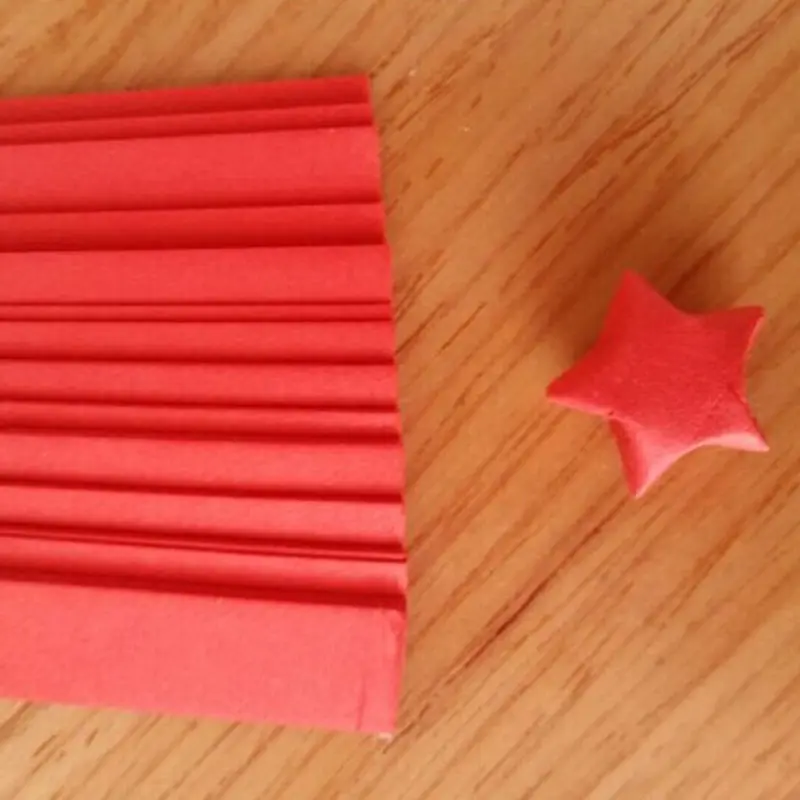 Us 13 31 Offnew 80pcslot Handcraft Origami Lucky Star Paper Strips Paper Origami Quilling Paper Decoration Lucky Star Folding Instruction In