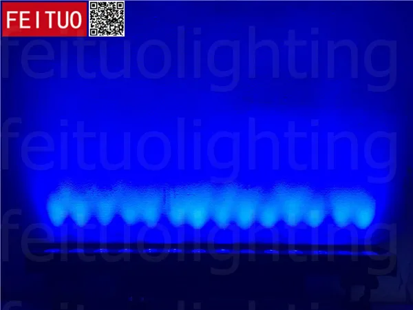 12 шт./лот светодиодный свет бар 14x30 Вт Алюминиевый мойщик стен DMX линейный Декор прожектор RGB 3in1 СВЕТОДИОДНЫЙ открытый мыть