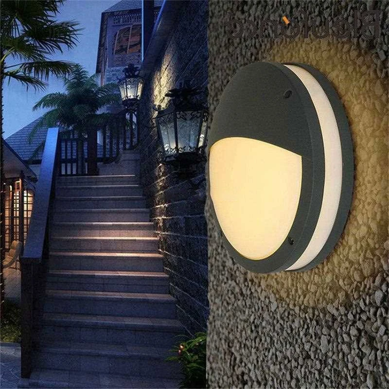 

Creative Simple Outdoor Corridor Wall Light Wall Waterproof Moisture-proof Wall Lamp Balcony Garden Bedroom Living Room Lights