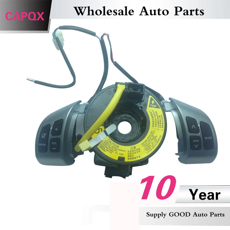 

CAPQX For Suzuki Swift 2005-2016 For SX4 2006-2013 Combinatio Switch Multifunction Steering Wheel Audio switch Button