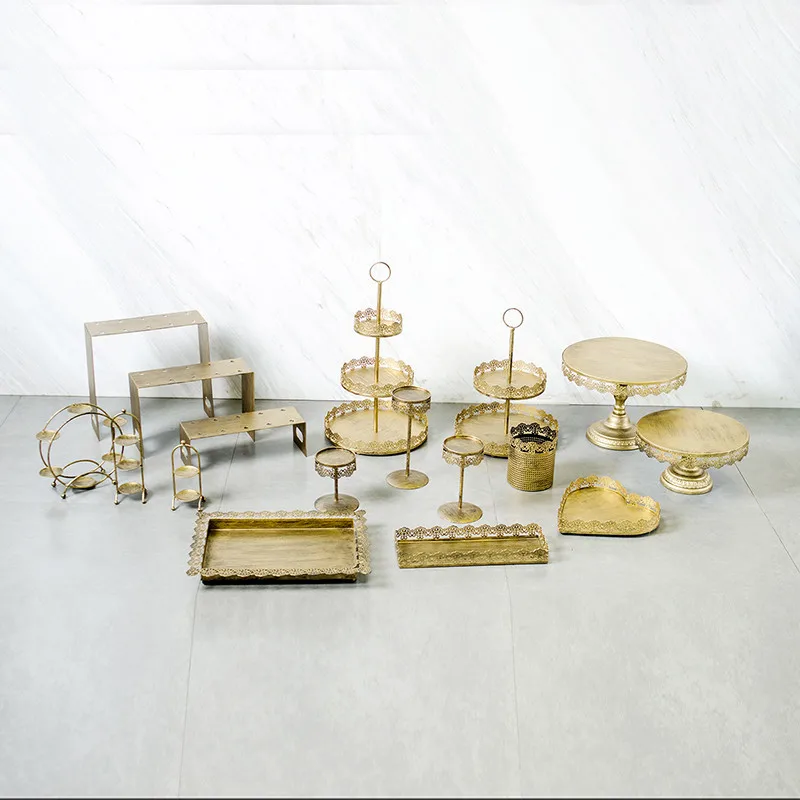 

Design Cake Stand Wedding Porta Cupcake Plate Stand Hardware Cake Fruits Placed Cake Decorating Tool