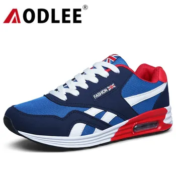 

AODLEE Air Cushion Mens Shoes Casual Mesh Lace up Fashion Men Sneakers Breathable Luxury Brand Men Casual Shoes Footwear Male