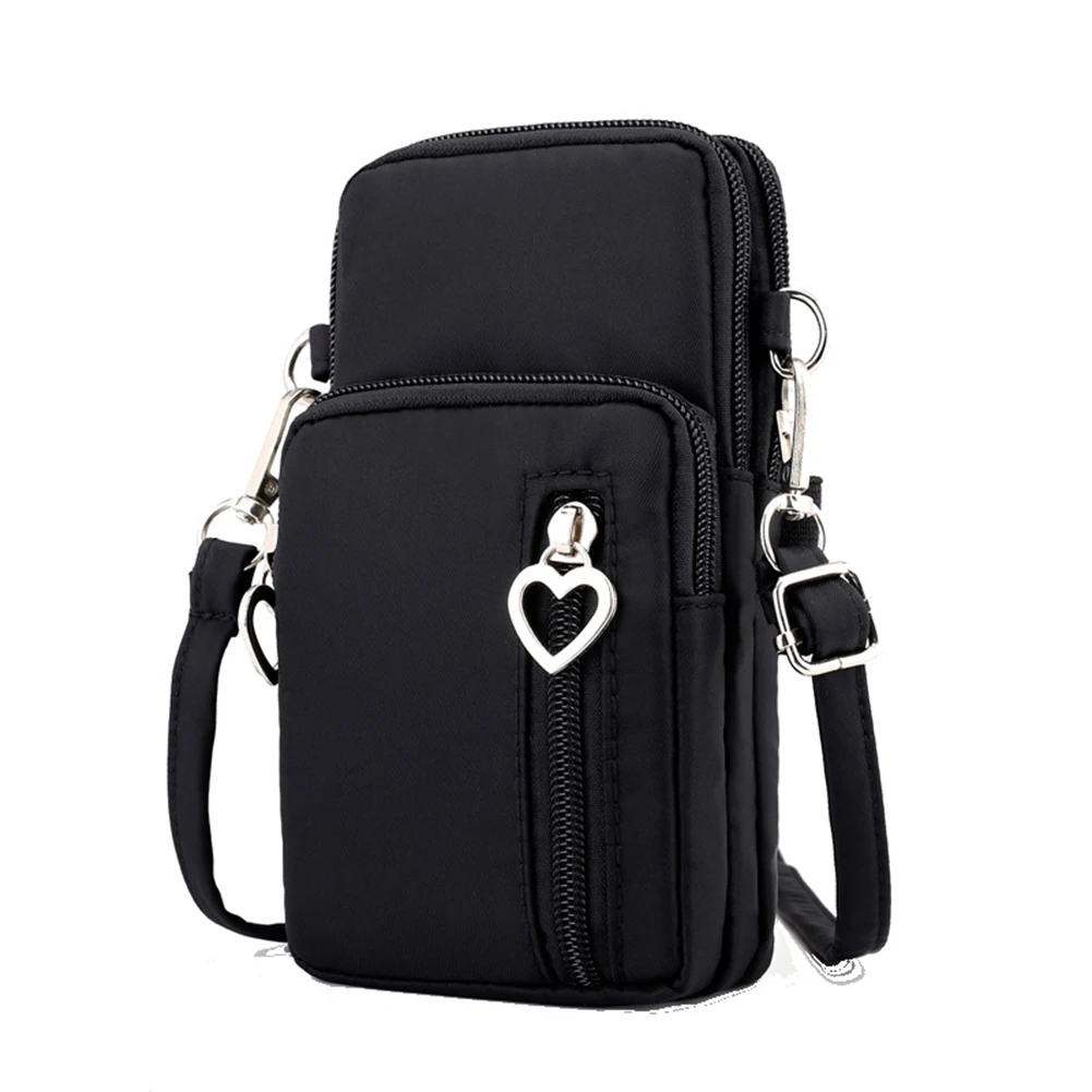 Женская маленькая сумка через плечо, водонепроницаемая, дышащая, легкая, Большая вместительная сумка-мессенджер MUG88 - Цвет: Черный