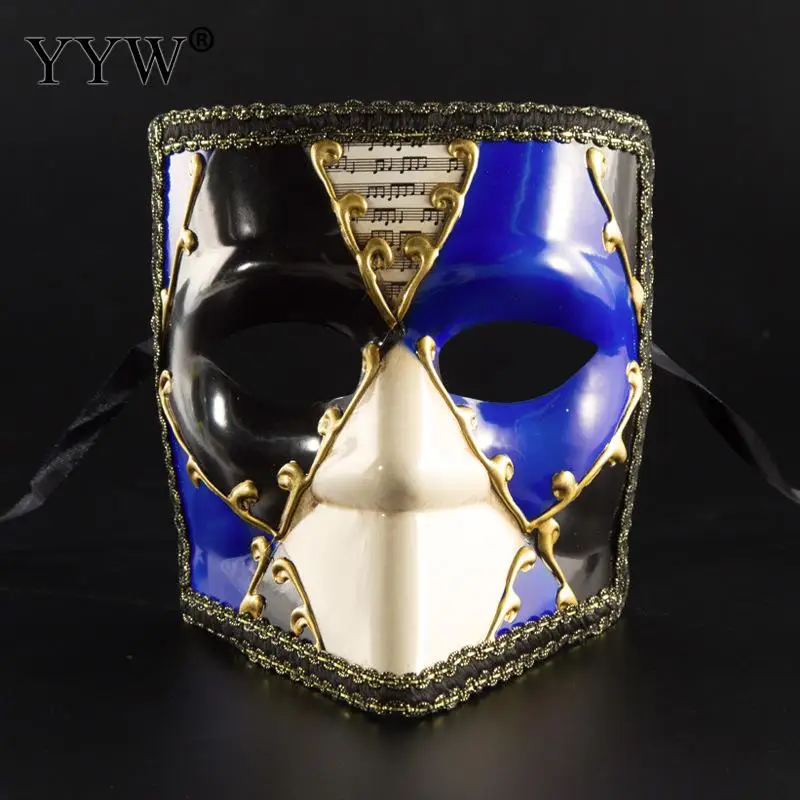 Маскарадные маски, 1 шт., Карнавальная Венецианская маска для вечеринок, тушь для Хэллоуина, маска для маскарада, Венецианская маска, Вечерние Маски