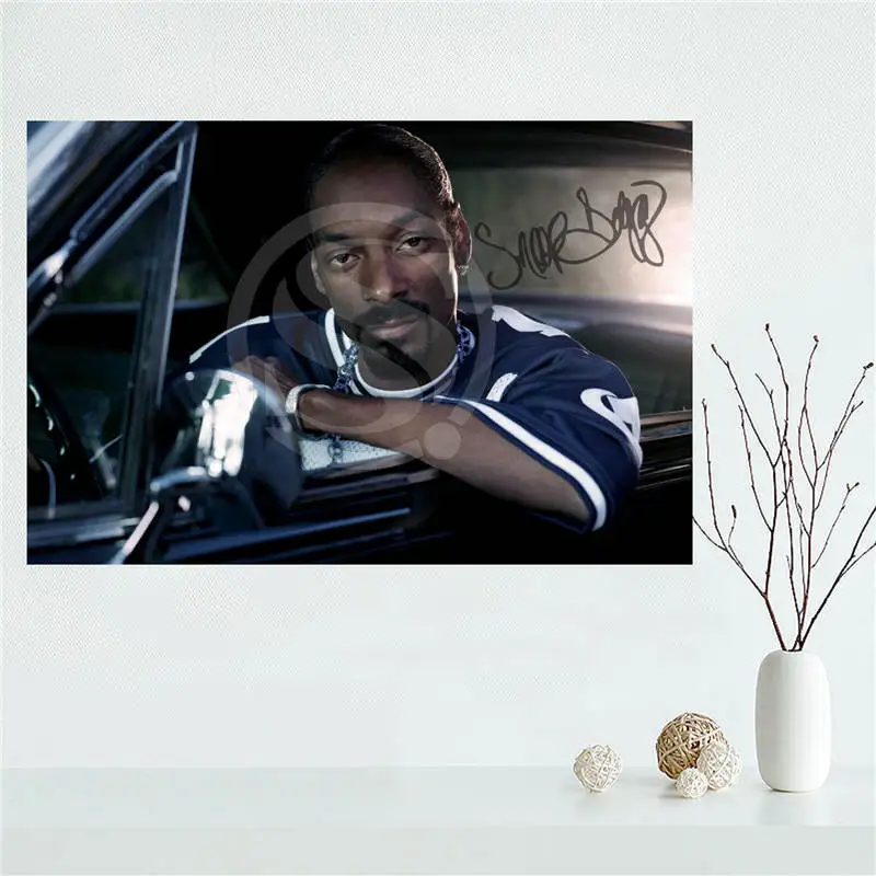 Y530L41 пользовательские snoop dogg 2PAC холст живопись настенный Шелковый плакат ткань печать DIY ткань плакат F#37 - Цвет: Фиолетовый