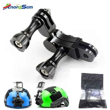 

Anordsem Aluminium 360 Degree Rotating Tripod Mount Adapter Adjust Arm Connector For Gopro Hero7 6 5 4 3+3 SJCAM xiaoyi 4k