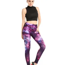 Женские Эластичные Обтягивающие штаны с цветочным принтом для занятий спортом, занятий в тренажерном зале, тренировок для йоги бега занятий спортом, фитнеса, упражнений, леггинсы, Прямая поставка