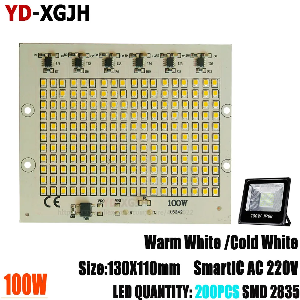 100W