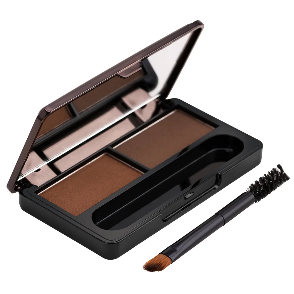 eyebrow pencil eyebrow gel makeup brushes Two-color eyebrow powder combination Long-lasting waterproof and moisturizing eyebrow pencil eyebrow gel makeup brushes Two-color eyebrow powder combination Long-lasting waterproof and moisturizing