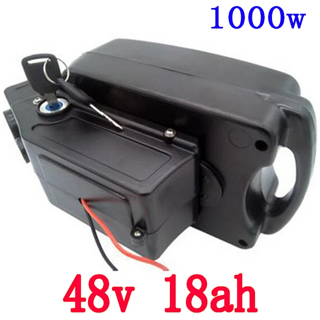 Cheap Free shipping ebike 48v battery electric bike battery 48V 18Ah,for bafang / 8fun 1000w motor with F rog Case BMS Chargrer