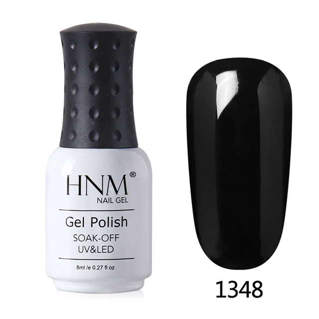 HNM Цветущий Гель-лак для ногтей Soak Off Blossom Draw Painting UV Гель-лак для нейл-арта - Цвет: black