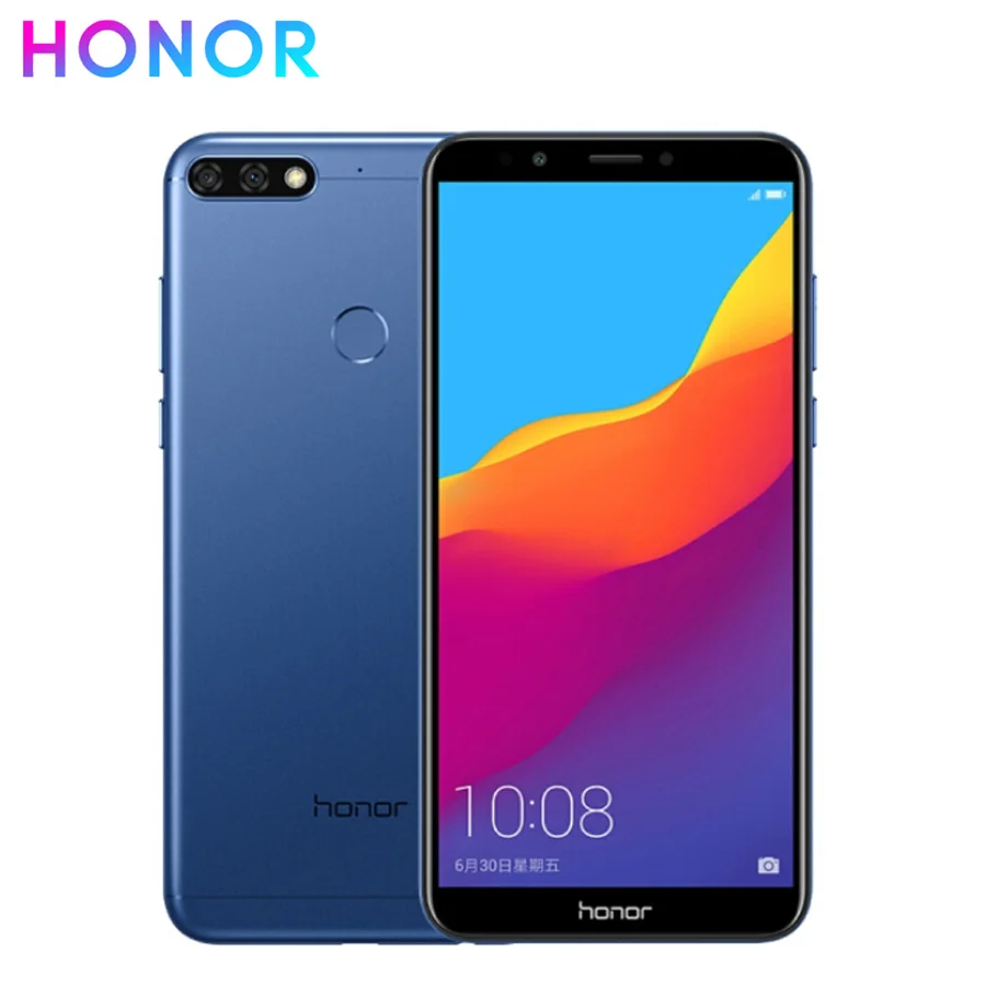Honor 7C смартфон с 5 99 дюймовым дисплеем восьмиядерным процессором Snapdragon 450 ОЗУ 4 Гб