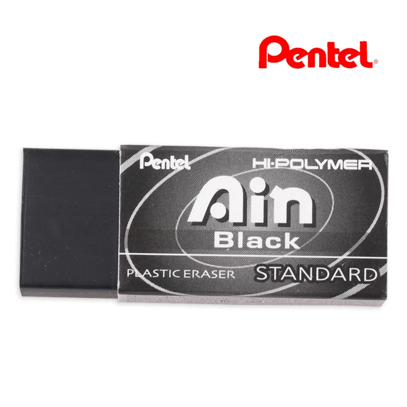 Pentel ZEAH06 Black Eraser Graphic Design Professional Eraser Ain