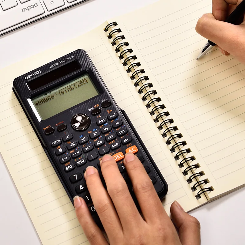 Fxsum وظائف لون شخصية الطلاب العلمية حاسبة calculadora الرسم 12 أرقام العرض المزدوج الطاقة cientifica