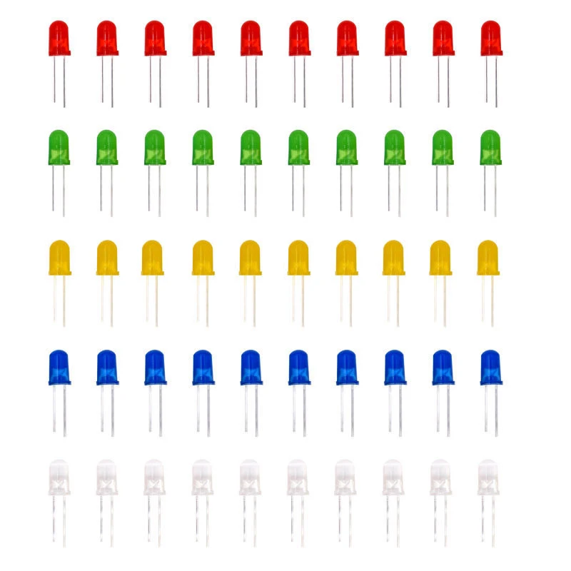 Electronics Component Basic Starter Kit With 830 Tie-Points Breadboard Cable Resistor Capacitor Led Potentiometer