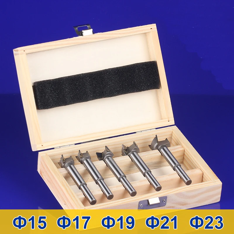 

5PCS Professional Woodworking Drilling Tools Carpenter DIY Drilling Cutting Machine Woodworking Power Tools Kit