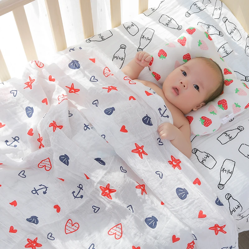 [Simfamily] постельные принадлежности поддержка шеи Подушка для младенца голова младенца формирующая детская подушка хлопок детская подушка для сна позиционер