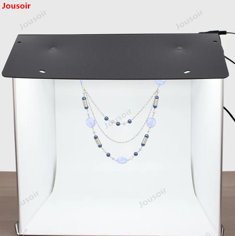 New SANOTO 40cm Photo Studio Box Photography Backdrop portable Softbox LED Light Photo Box fold Pho