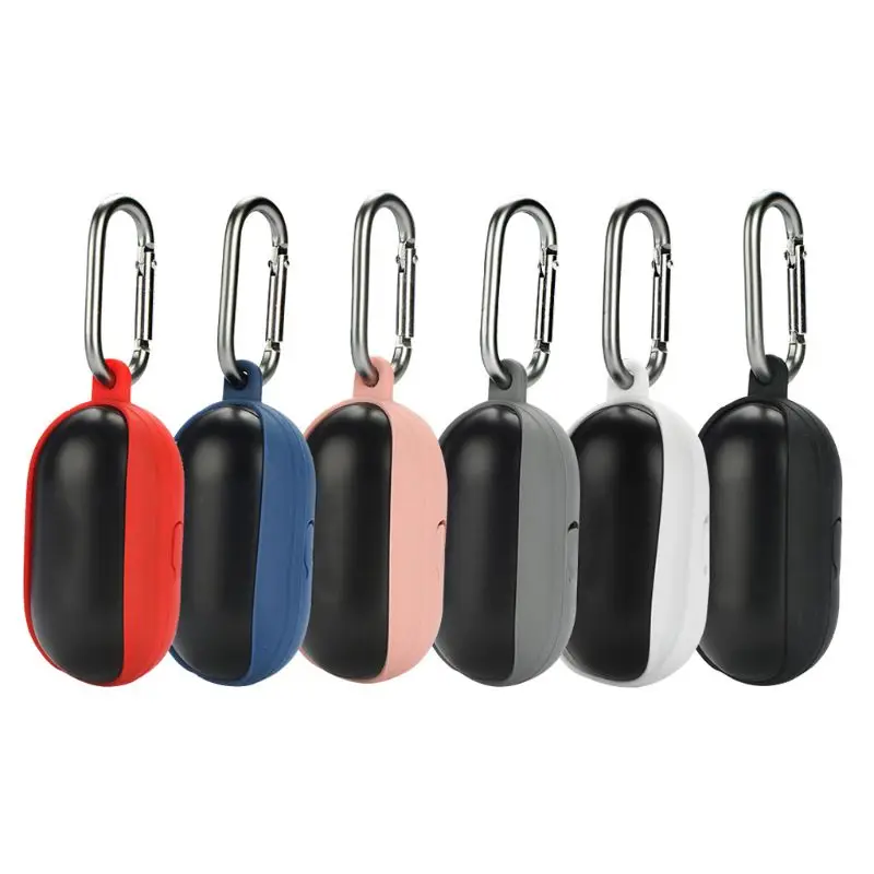 

1Set New Anti-shock Silicone Case Protective Cover with Carabiner for Samsung Galaxy Buds Sports Wireless Bluetooth Earphone