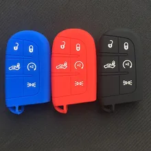 5 pulsante chiave di Gomma di Silicone FOB Caso Della Copertura Delle Coperture Set Proteggere shell holder per FIAT TIPO Toro 500X nuovo grazie remoto senza chiave