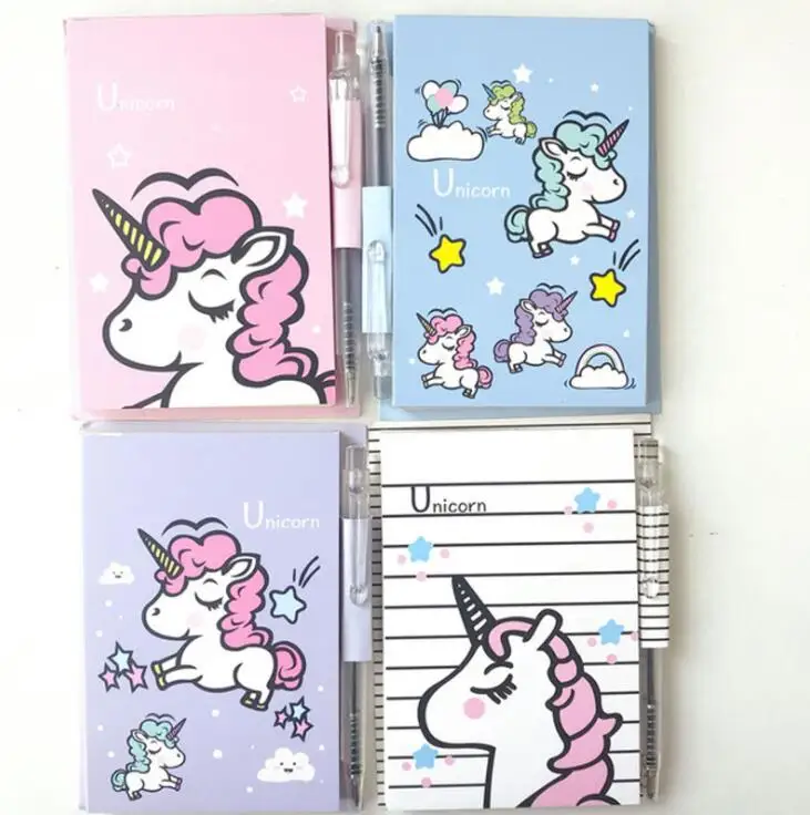 Dream Unicorn Memo Pad N Times Sticky Notes вкладки для блокнота Подарочные Канцтовары|folding memo pad|sticky