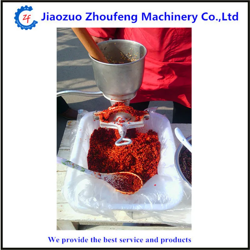 Hand grinder operated corn grain wheat spice mill machine tool cast iron pepper garlic grinding machine  ZF