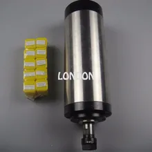CNC шпиндель комплект ER20 2.2KW воздушного охлаждения шпинделя+ 12 штук ER20 Цанга