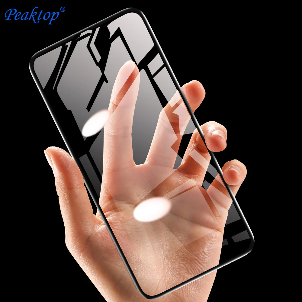 

Peaktop 5D Shatterproof Tempered Glass for iPhone X XR XS Max HD Screen Protector for iPhone 6 6S 7 8 Plus XS Phone Glass Film