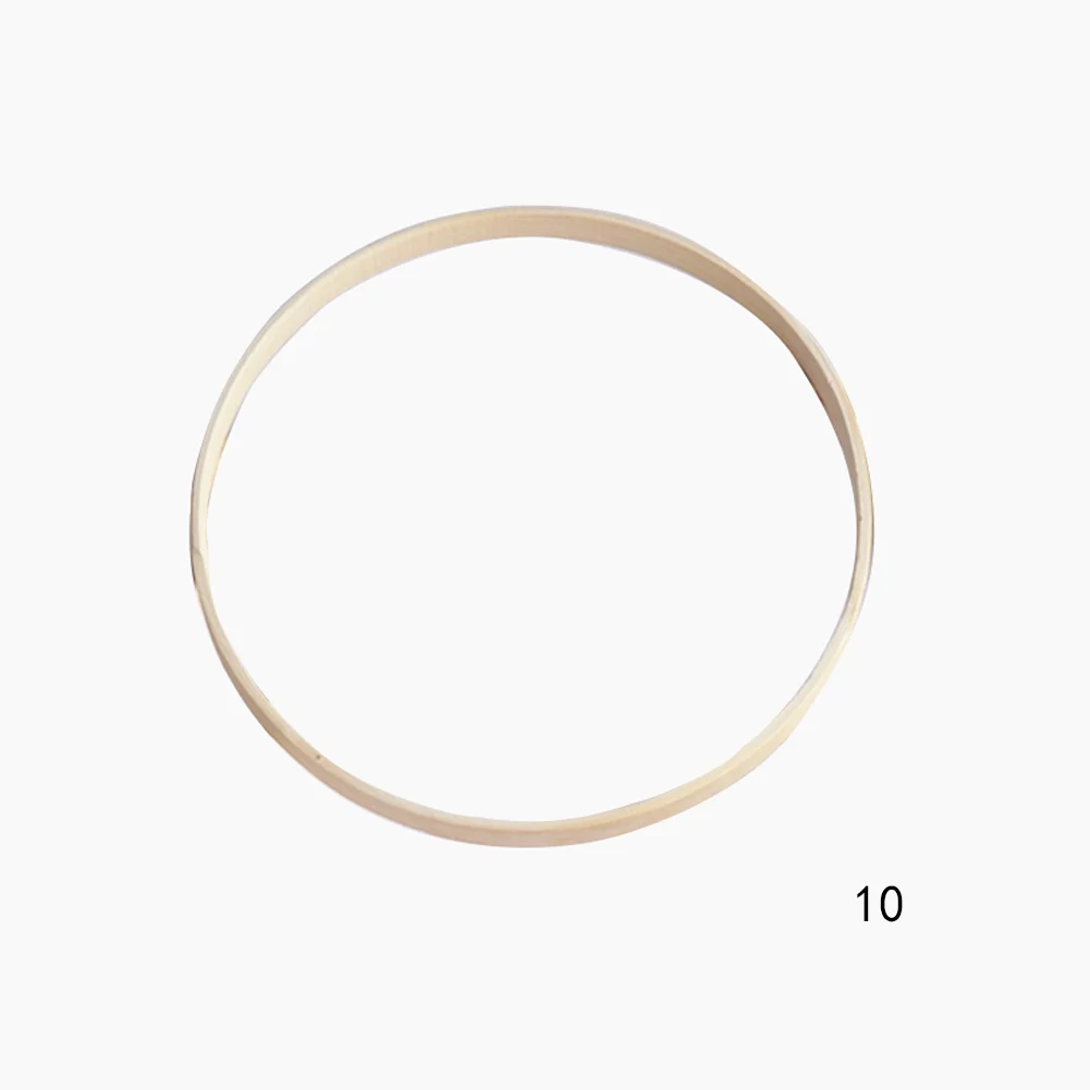 

10pcs Round Art DIY Dreamcatcher Accessory Hoop Home Bamboo Ring Decoration Craft Eco Friendly Inner Tools Anti Corrosion